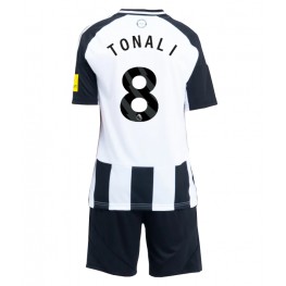 Newcastle United Sandro Tonali #8 Thuis tenue Kids 2024-25 Korte Mouw (+ Korte broeken)